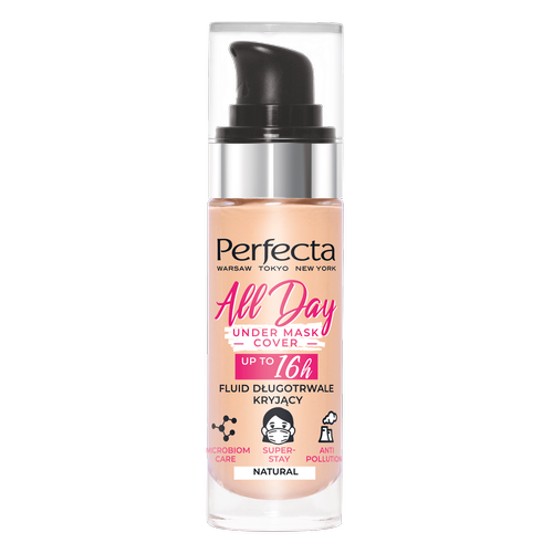Perfecta All Day Under Mask Cover long-lasting foundation NATURAL