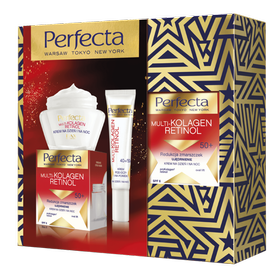 Perfecta Multi-kolagen Retinol day&night cream 50+ & under-eye cream GIFTING SET